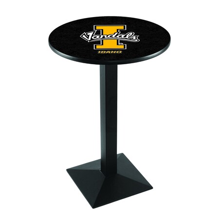 Holland Bar Stool Co 42" Blk Wrinkle Idaho Pub Table L217B4228IdahoU